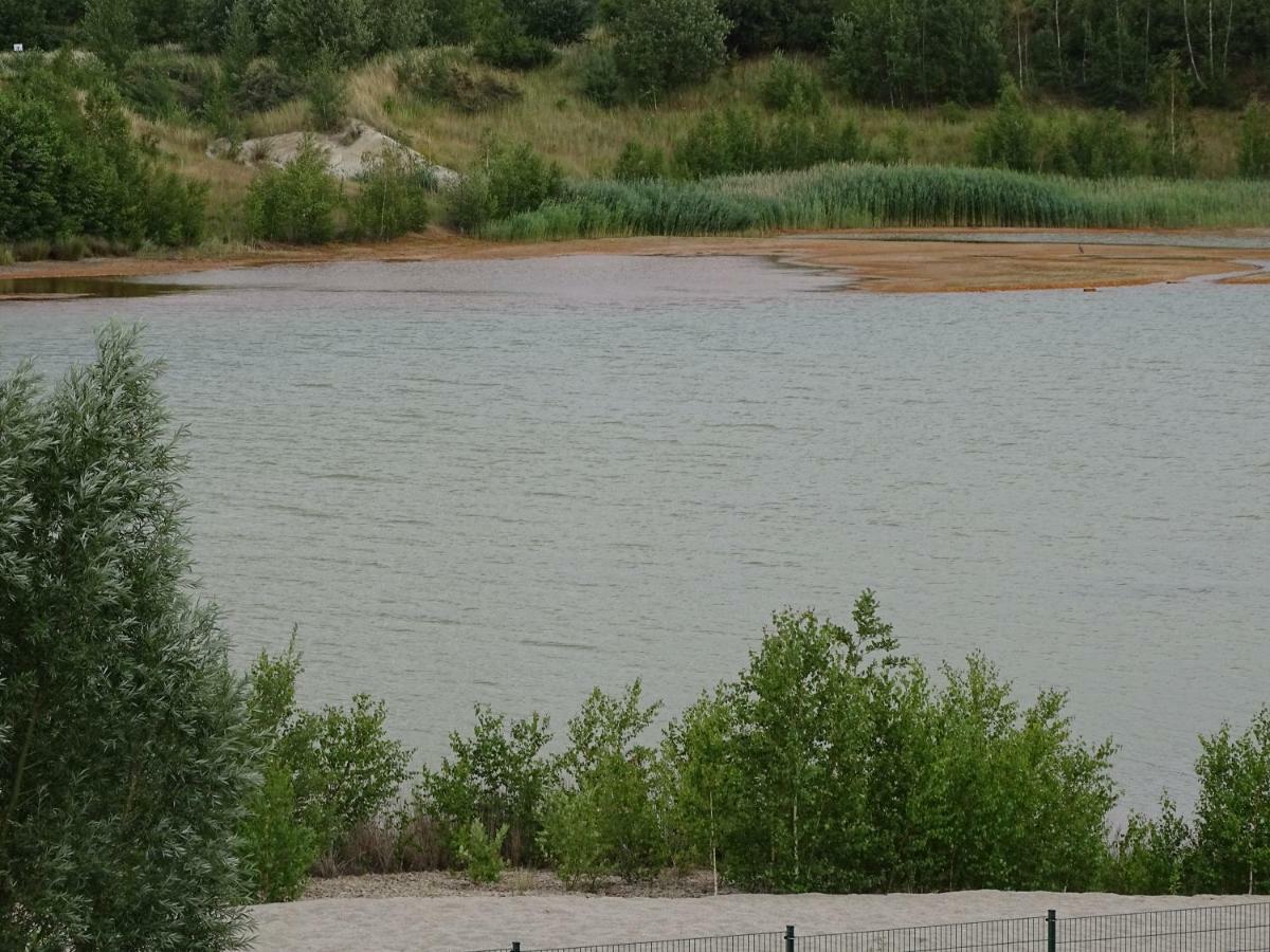 Ferienwohnung Feriendomizil am Störmthaler See, Lagovida, Leipziger Neuseenland, Großpösna, Sauna mit Seeblick Exterior foto