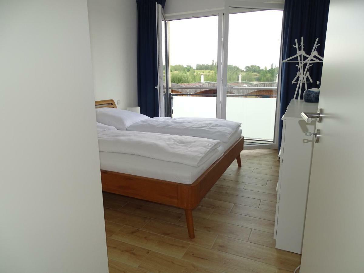 Ferienwohnung Feriendomizil am Störmthaler See, Lagovida, Leipziger Neuseenland, Großpösna, Sauna mit Seeblick Exterior foto